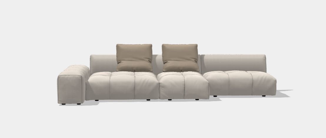 Sofa de SABA Italia - PIXEL - Designer Sergio Bicego