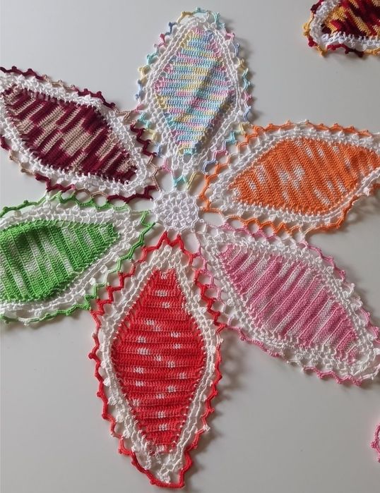 Naperons/ conjunto de naperons/ croché