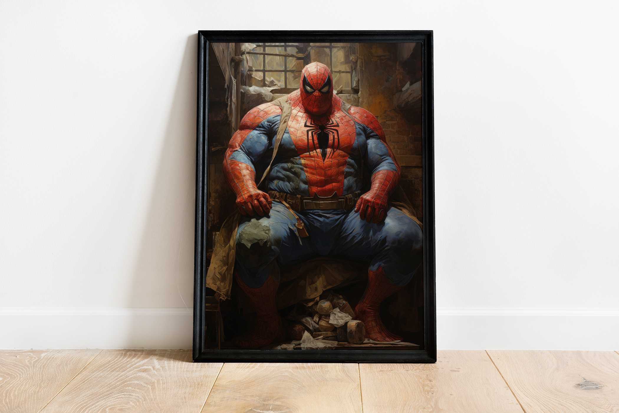 Spiderman plus size Plakat A3