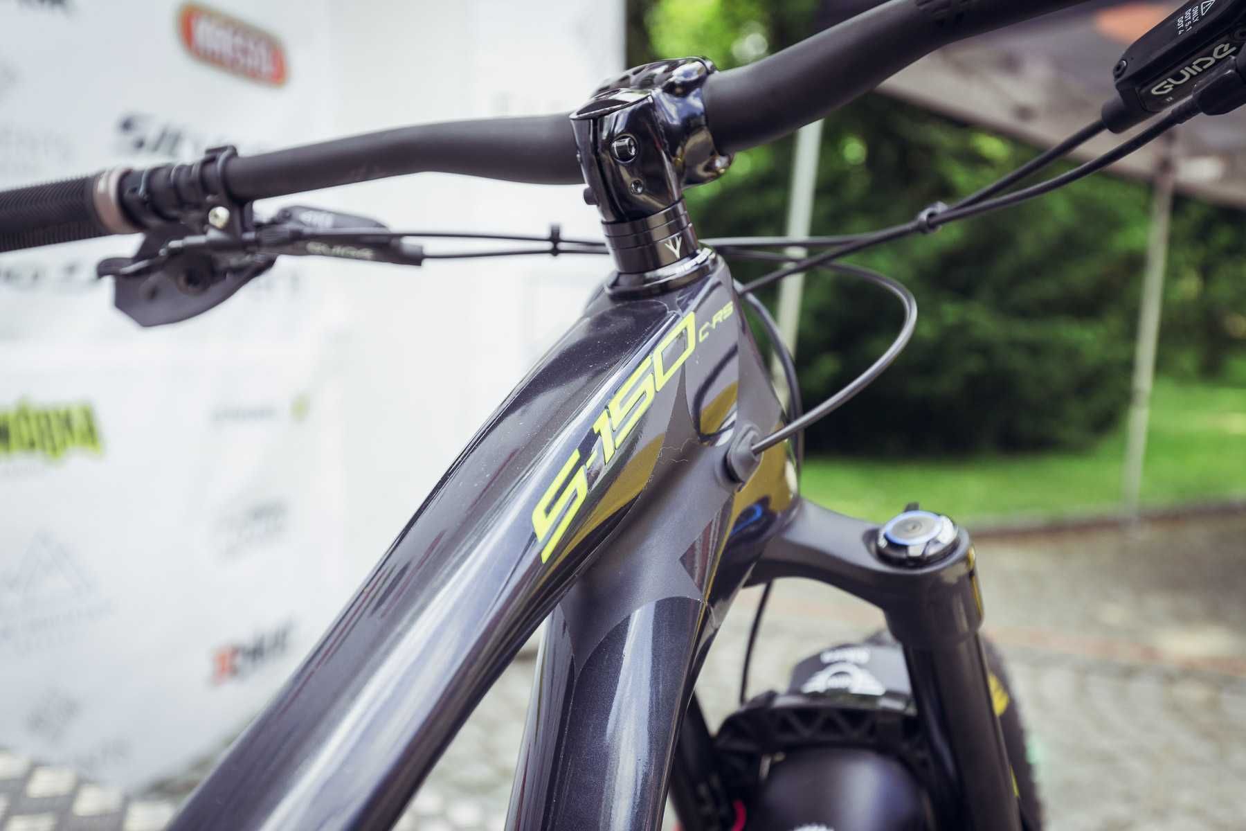 Rower Whyte S-150C RS rozmiar M full enduro trail + części Garbaruk