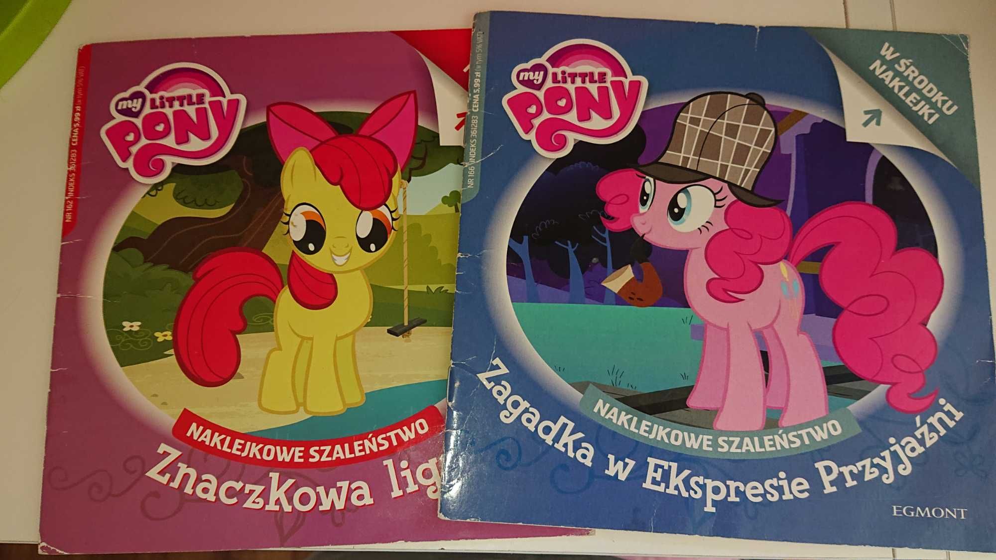 Dwie książki Little Pony, używane