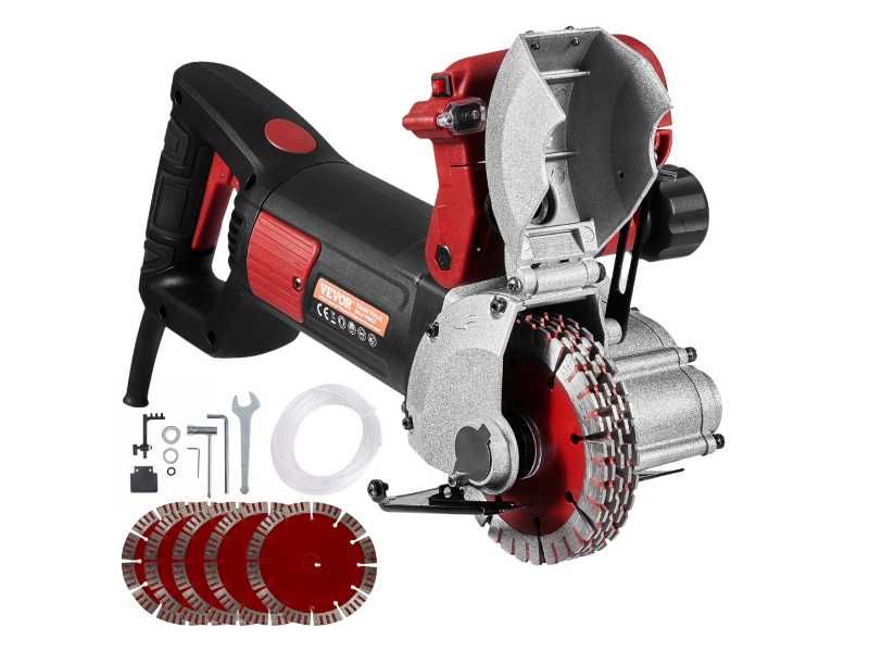 Bruzdownica do betonu elektryczna regulowana laser pompka tarcze 2700W