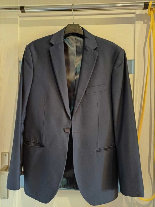 Garnitur męski  niebieski