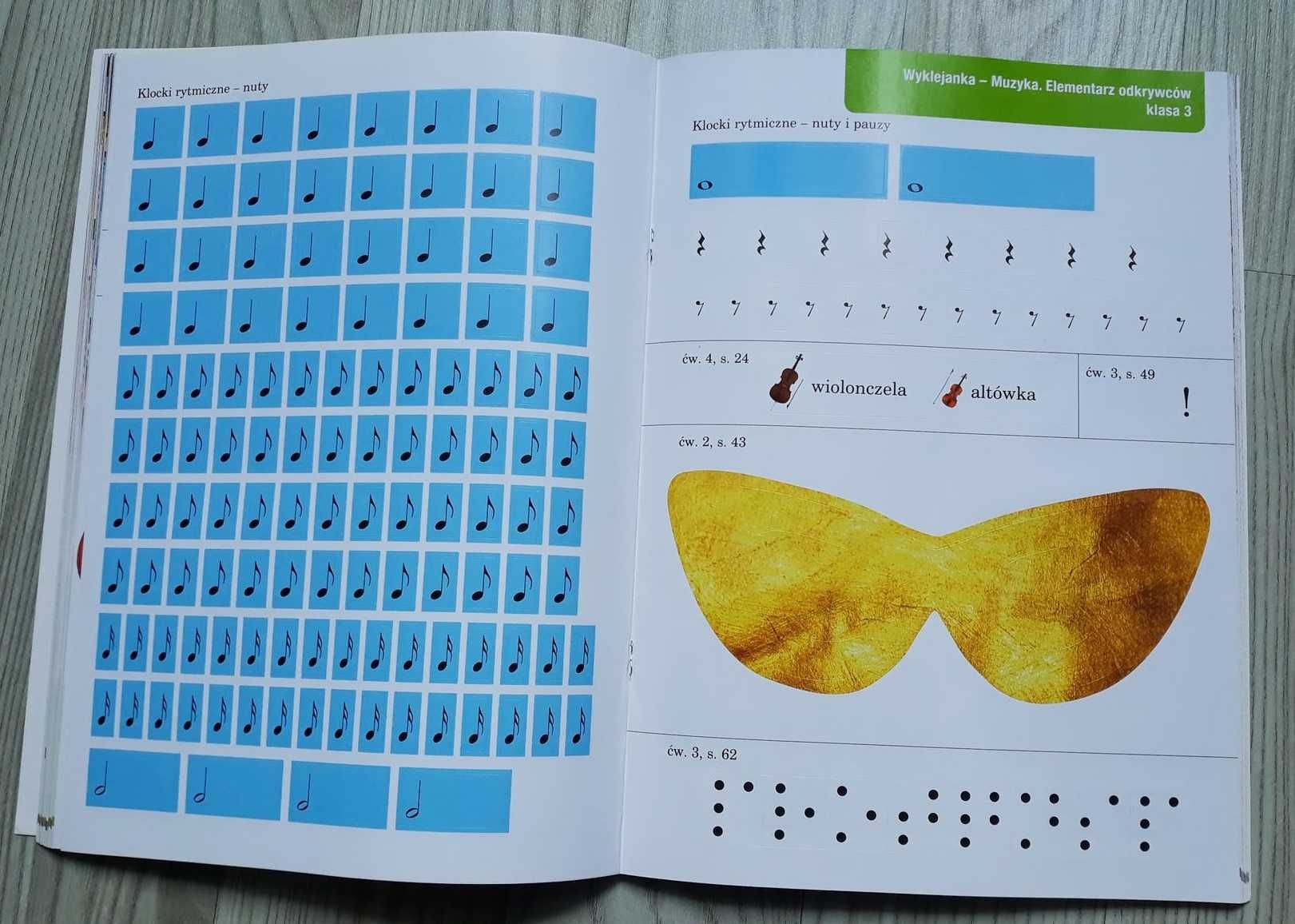 NOWY Elementarz odkrywców klasa 3 Muzyka książka