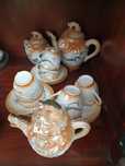 Conjunto de chá em porcelana