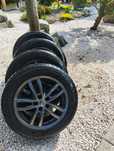 Koła, felgi z oponami Audi, VW Golf, Passat... 17". 5x112. 225/55 r17.