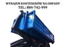 Wynajem kontenerów KP7/wywóz odpadów gruz pobudowlane Wołomin/Warszawa