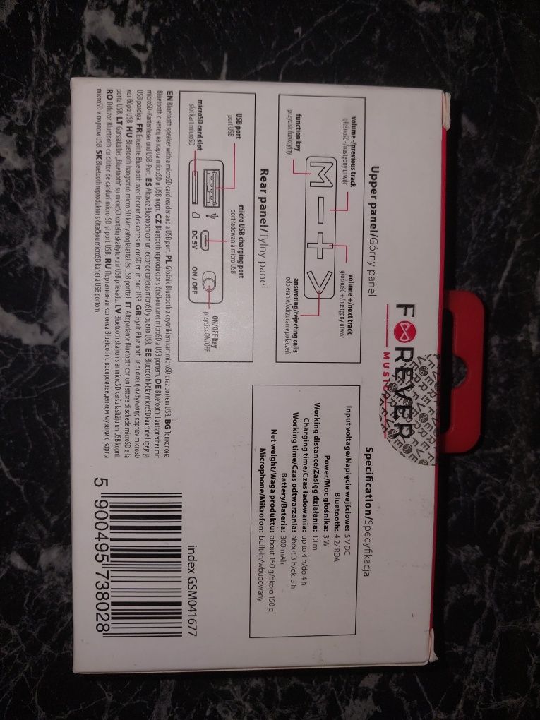 Głośnik Bluetooth Forewer
