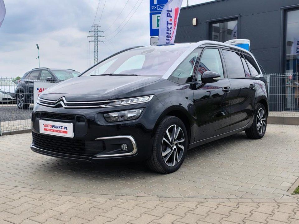 Citroën C4 SpaceTourer SHINE, 2022r. 7-OS. || FV23% || Kamera || LED || Masaże || Grzane fote