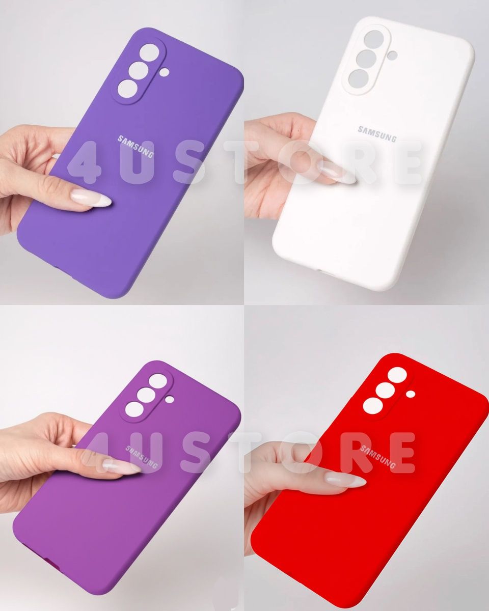 Чехол Silicone на Samsung A26 A36 A56 силиконовый чохол Силіконовий