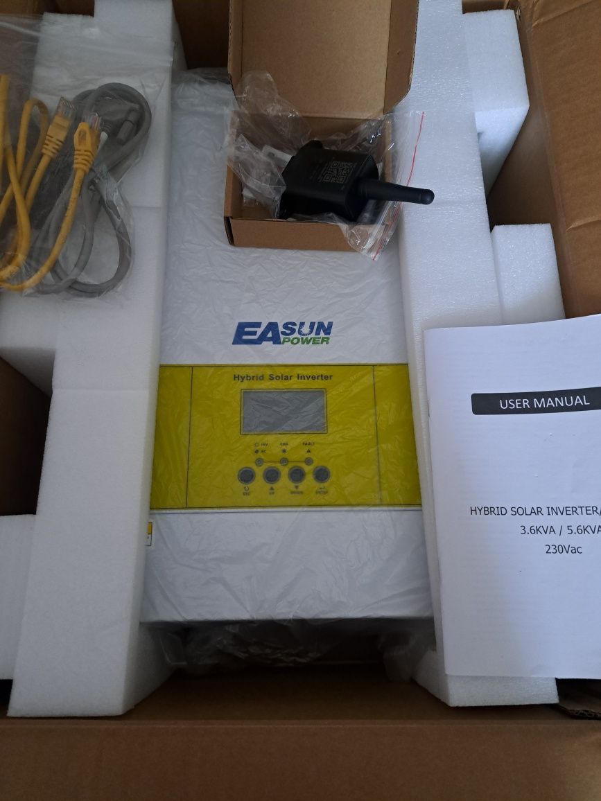 Easun SMG II 5,6kW 48V z Wi-Fi i funkcja parallel