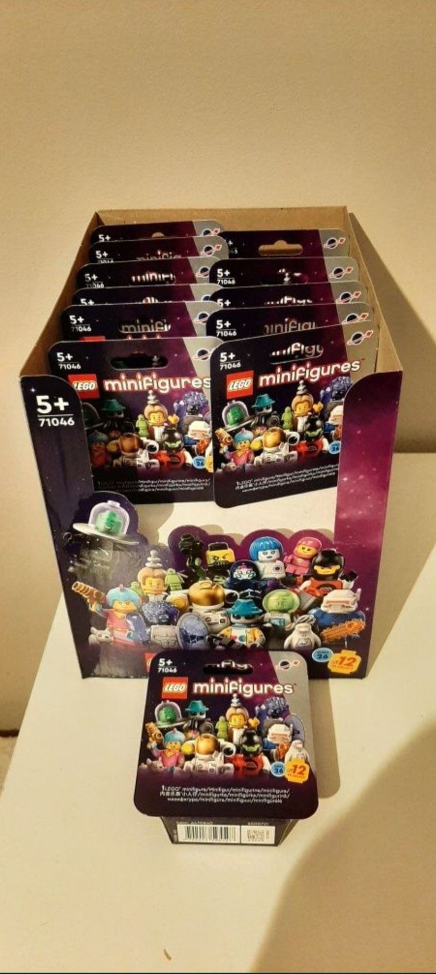 Minifigurka Figurka LEGO Seria 26 - Kosmici - Komplet - 12 sztuk