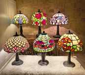 Renowacja / naprawa lamp witrażowych Tiffany