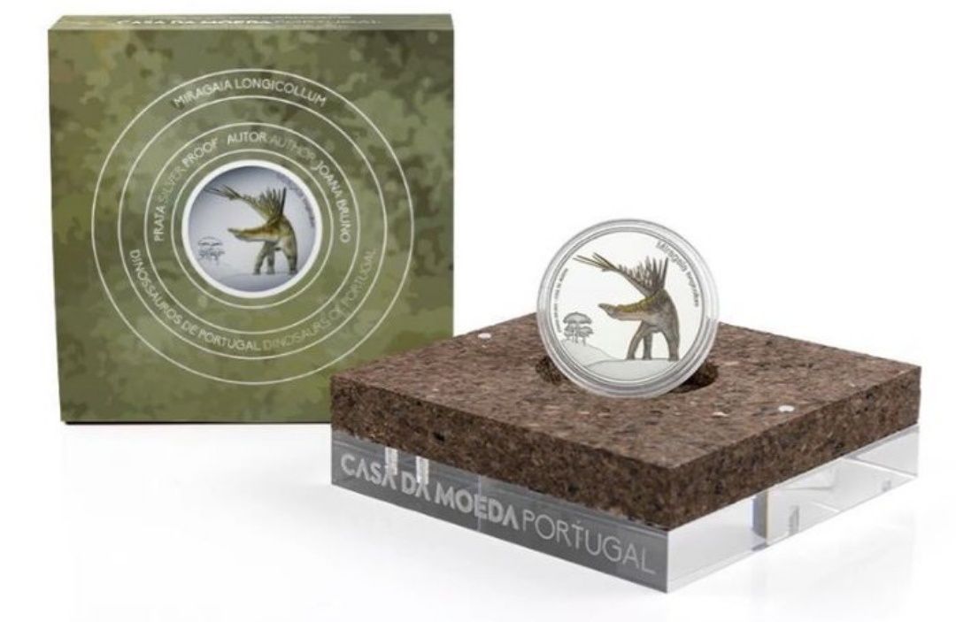 Moeda 5 euros Dinossaurs proff