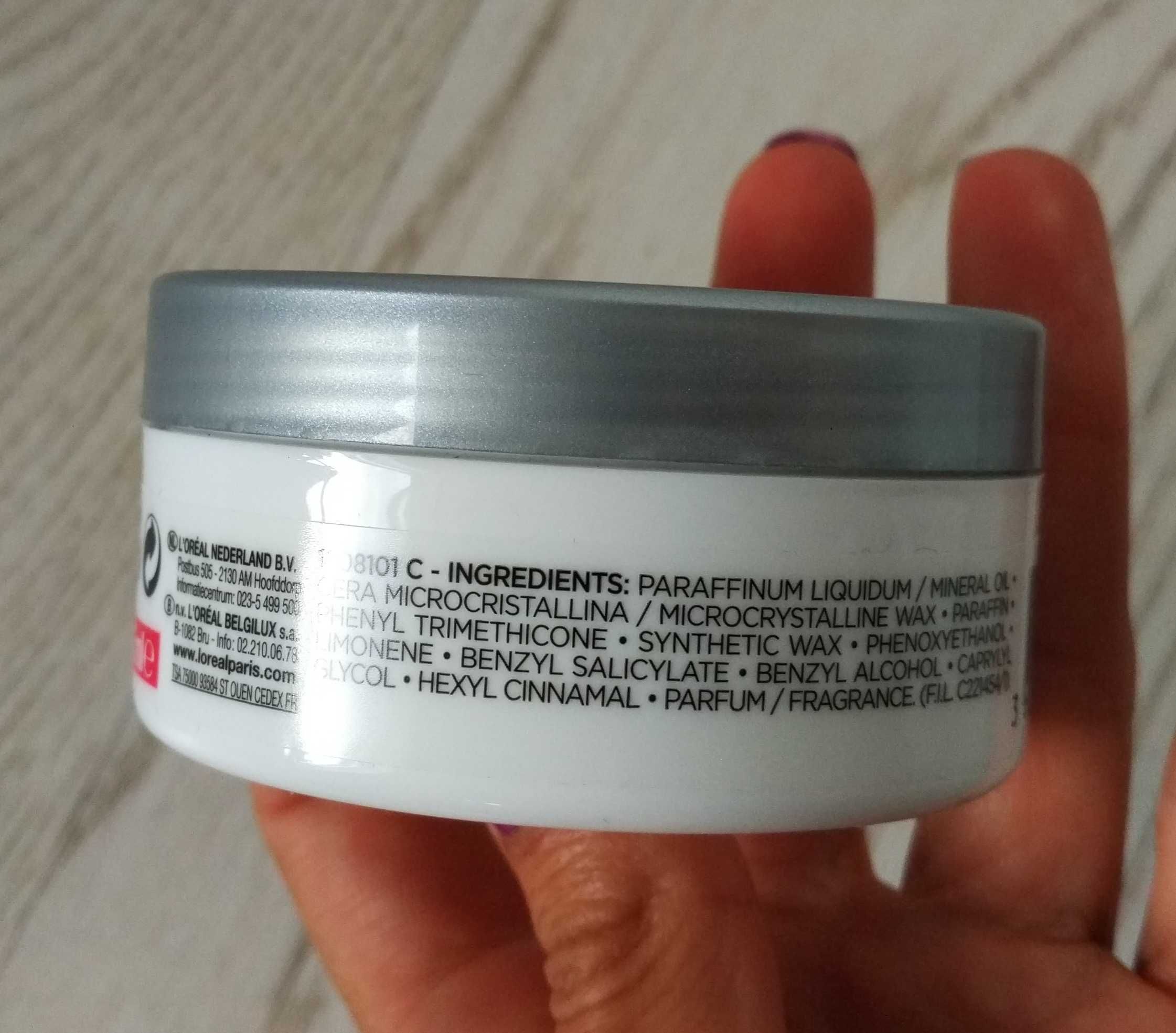 Nowy wosk stylizujacy loreal Fix&Shane strong hold studio line 75ml