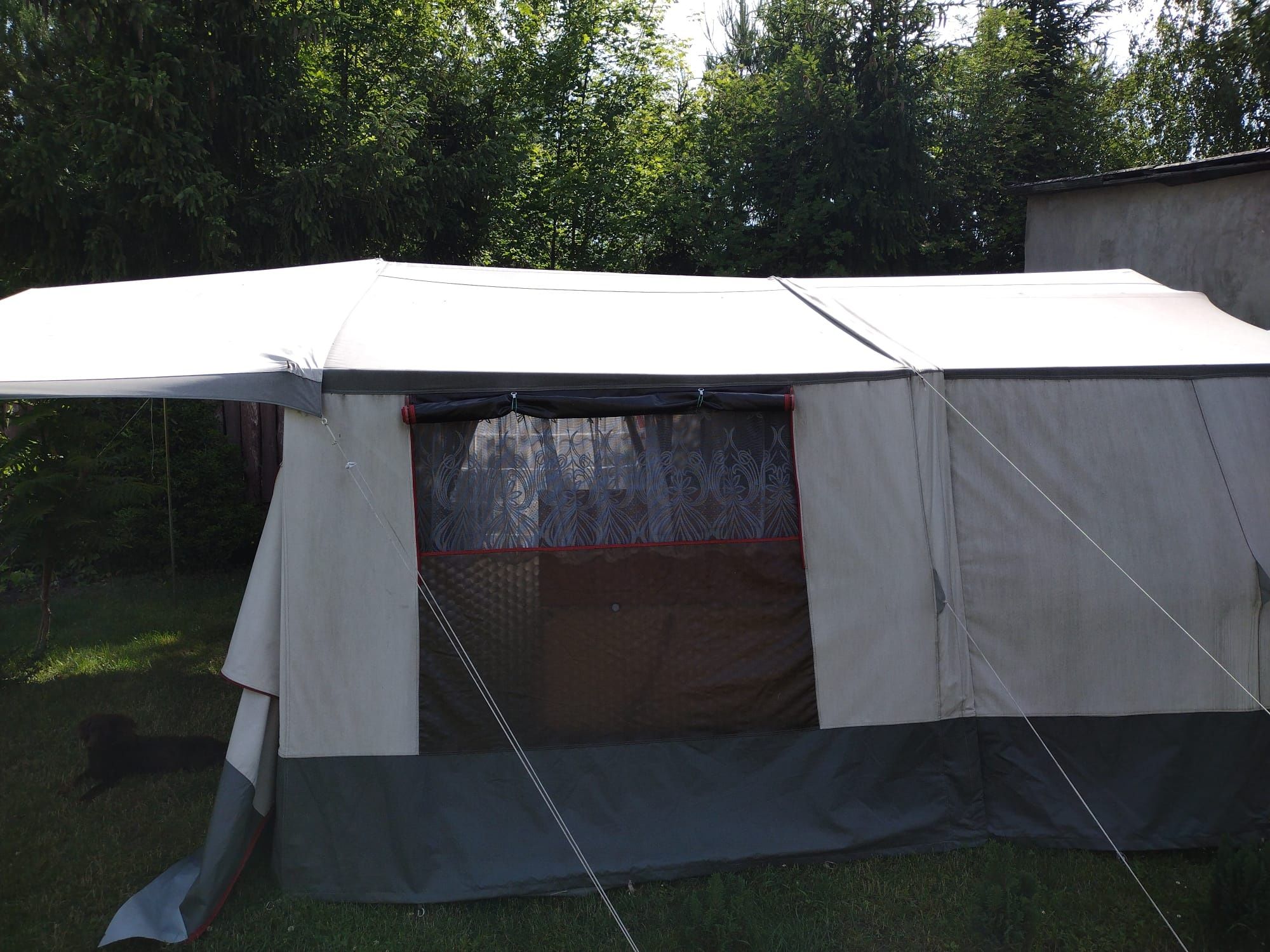 Kemping namiot przyczepa