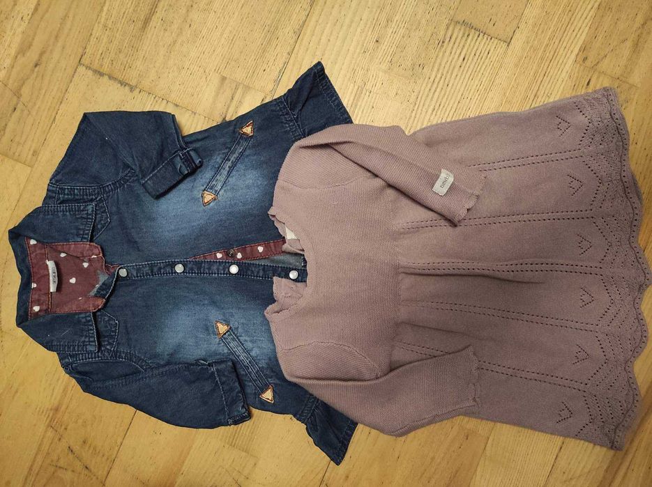 Sukienki dla niemowląt r-r 68