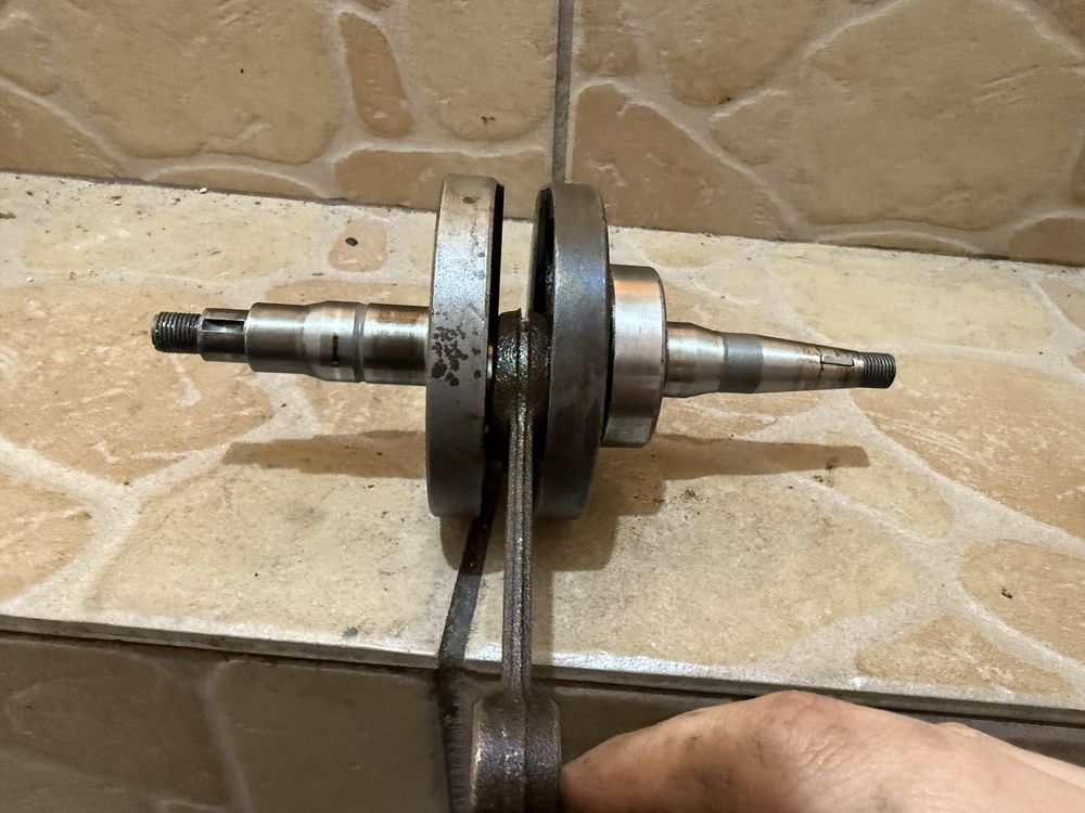 Wał korbowy Simson S51 SR50 S53 Schwalbe KR51/2 org DDR wysyłka