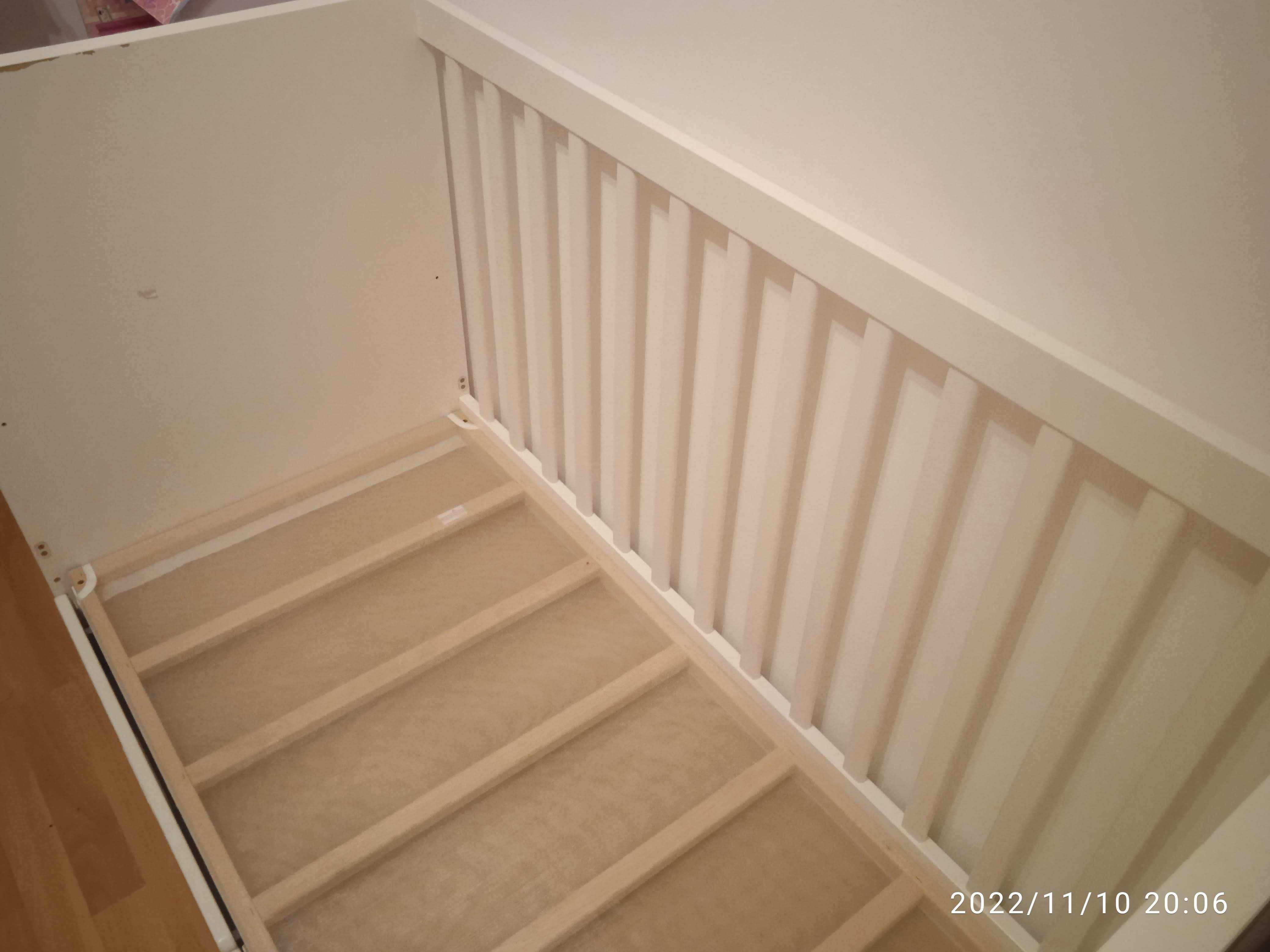 Łóżko dziecięce IKEA Stuva Malad z szufladami