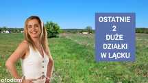 Ostatnie 2 duże działki budowlane – 1817 m² w Łącku