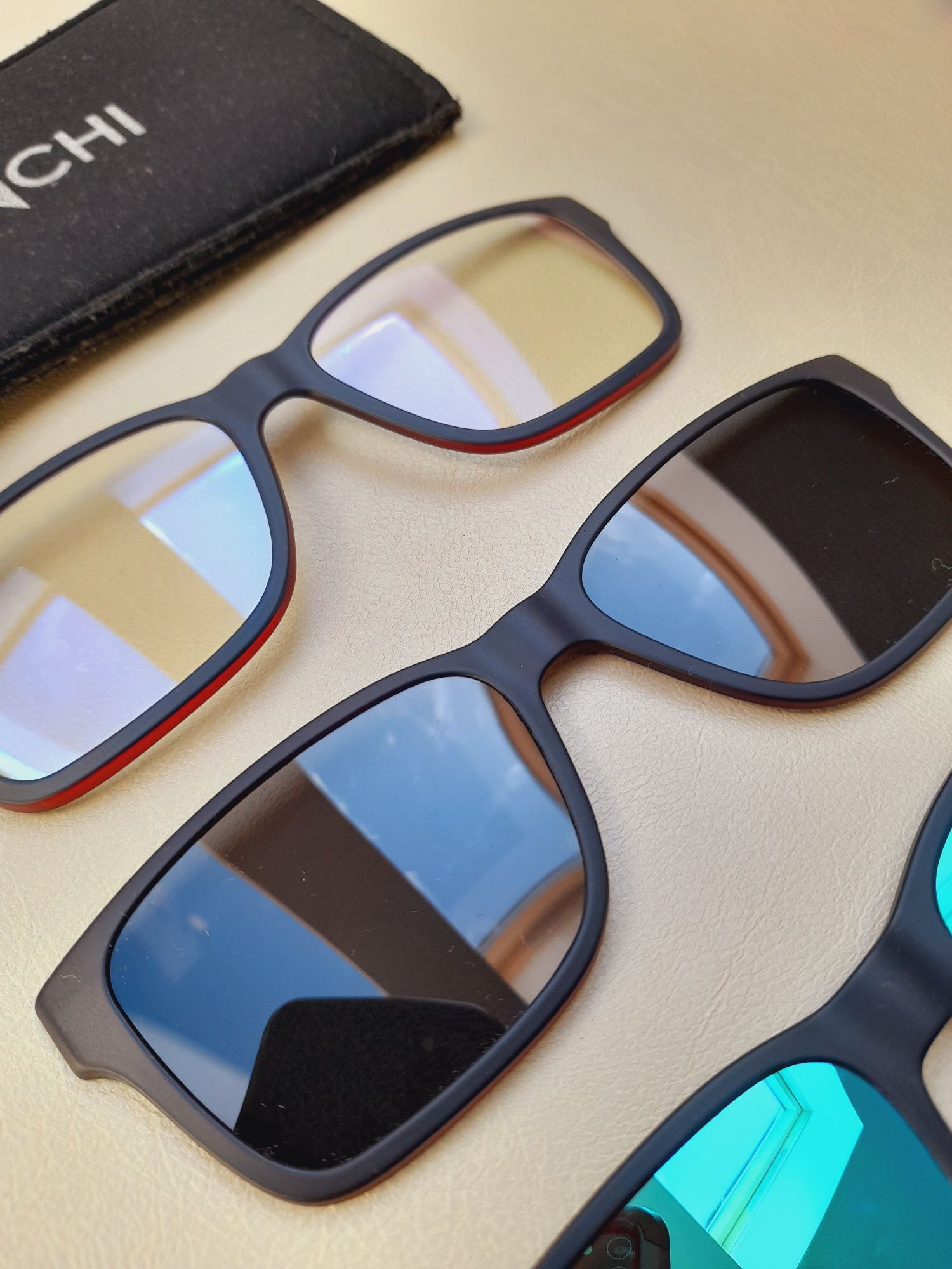 Kenchi nakładki przeciwsłoneczne magnetyczne na okulary