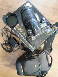 Lustrzanka NIKON D90 korpus+ obiektyw + torba