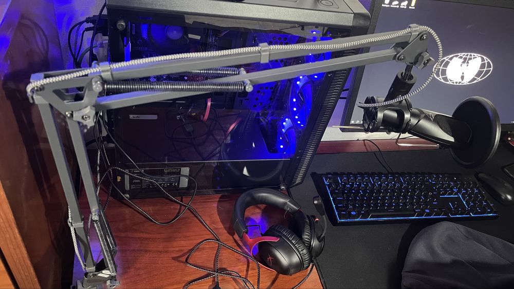 Microfone Trust + Suporte