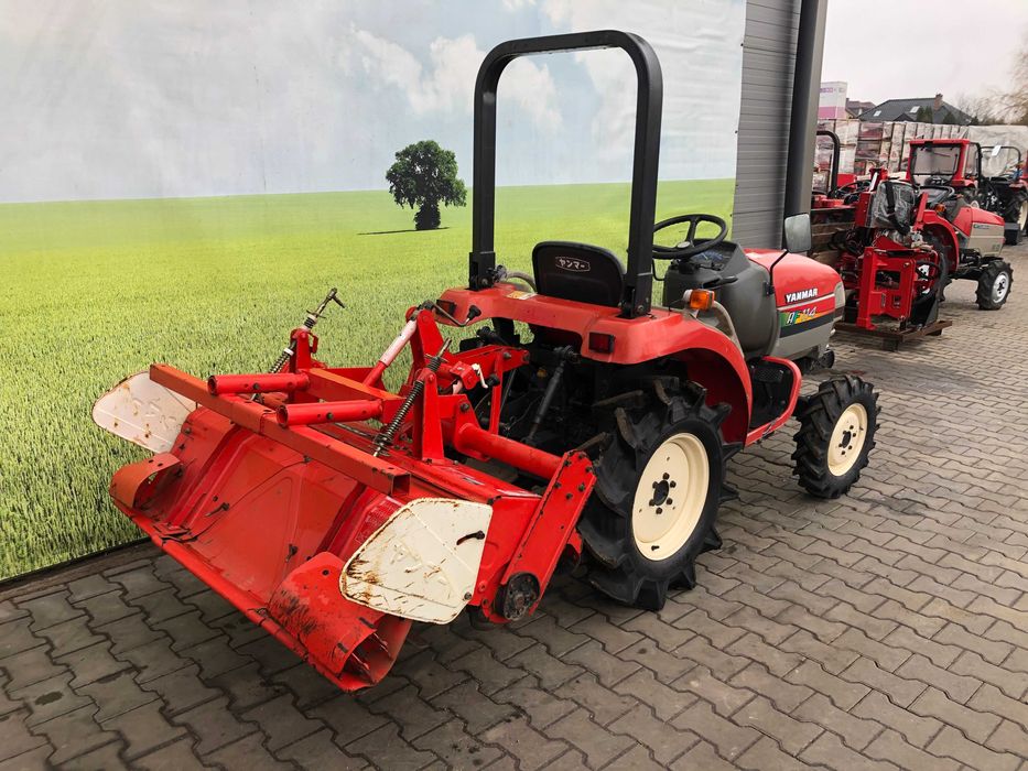 Traktorek Yanmar AF114 z glebogryzarką 14KM 2001 r 3cyl