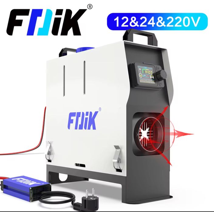 NAGRZEWNICA Webasto 8KW 12/24/230v Zasilacz gratis