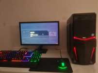 Pc gaming completo [setup] monitor 75hz! vendo/troco