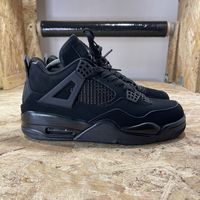 Чоловічі кросівки Nike Air Jordan 4 Triple Black winter