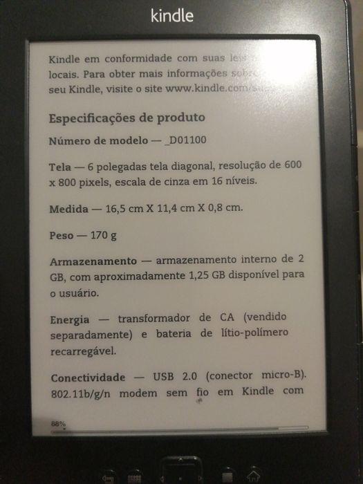 Amazon Kindle E-Reader, 4th Generation64584992542082121