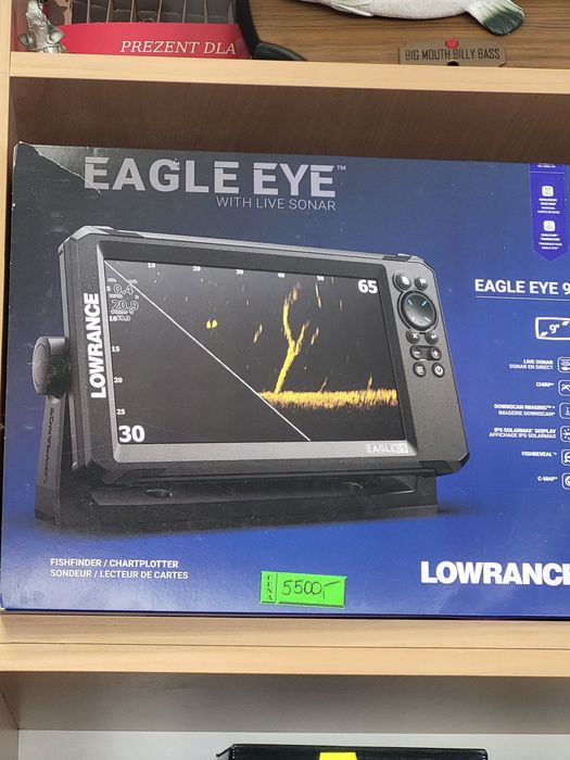 Echosonda lowrance eagle eye 9 live nowa z gwarancją