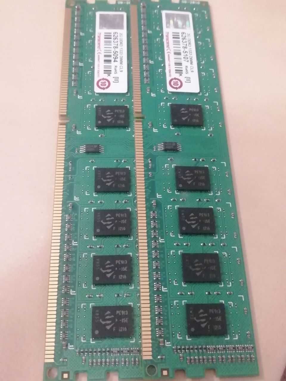 Модуль пам'яті DDR3-1600 PC3-12800 2Gbx3