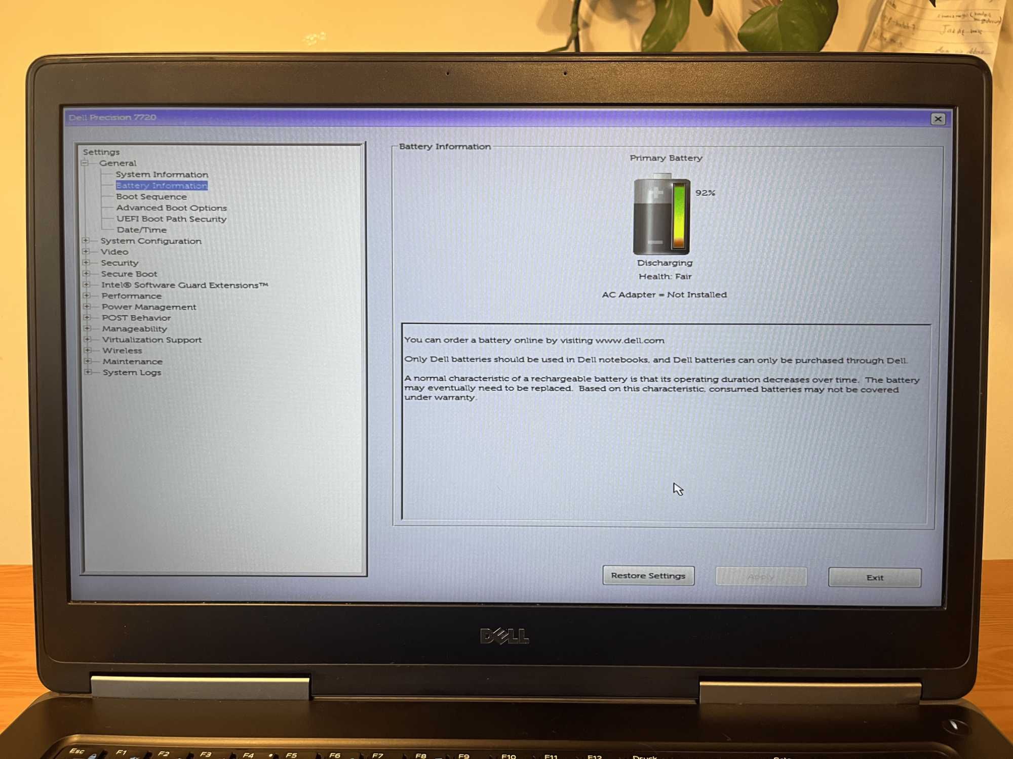Laptop Dell Precision 7720 i7-7820HQ 32GB 1,5TB QUADRO P3000
