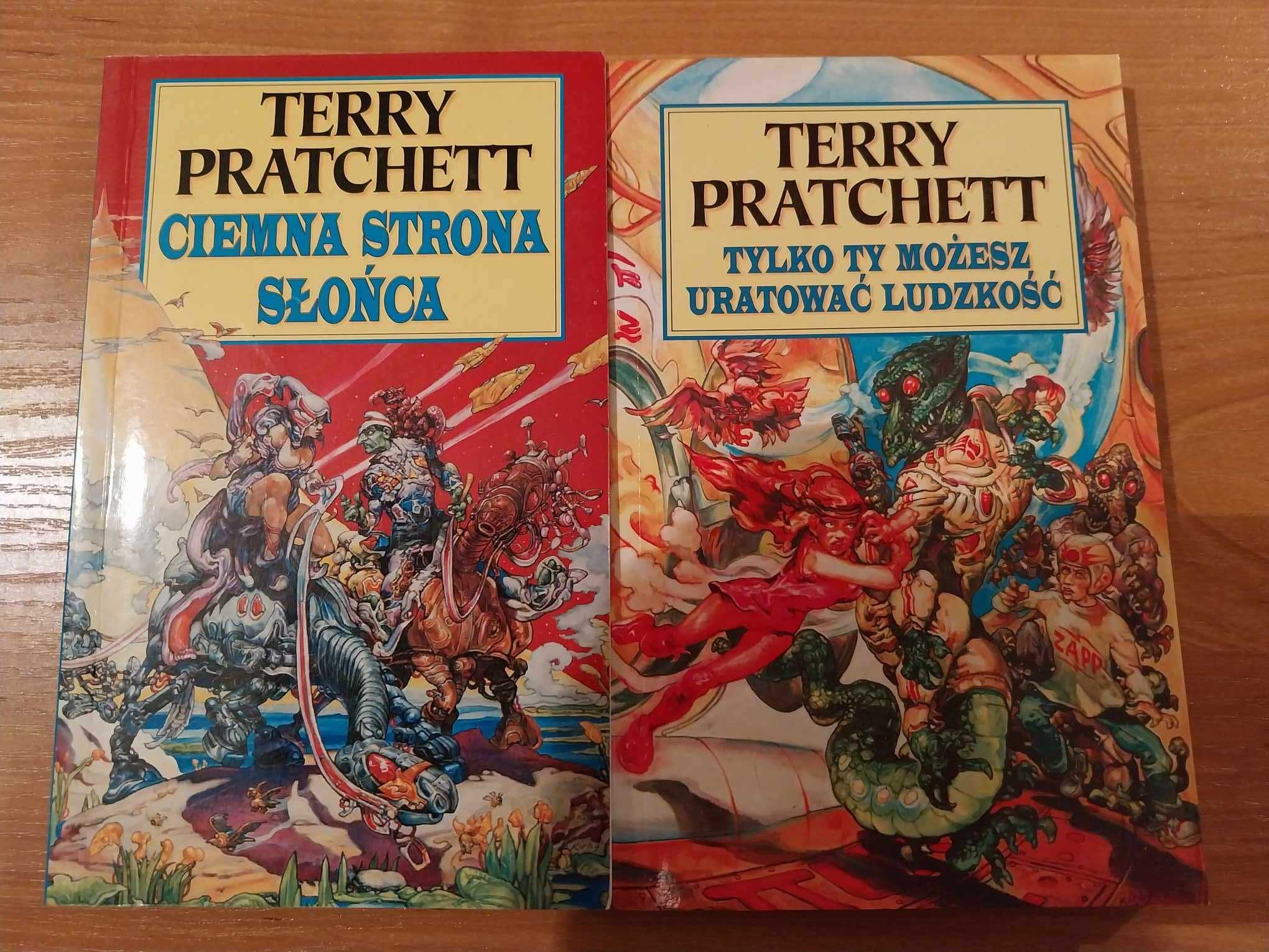 Tylko ty możesz uratować ludzkość + Ciemna strona... - Pratchett opis