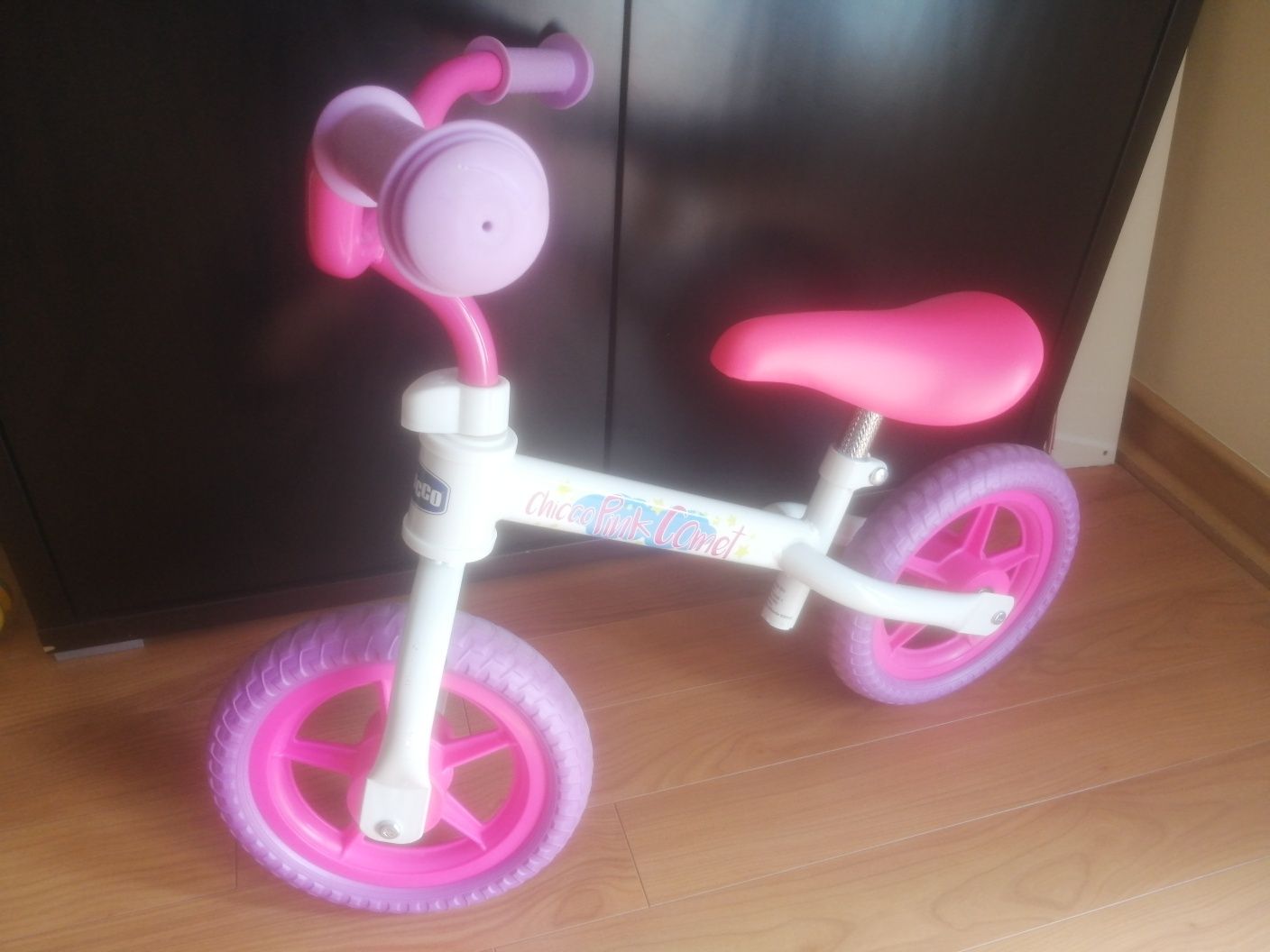 Bicicleta infantil sem pedais