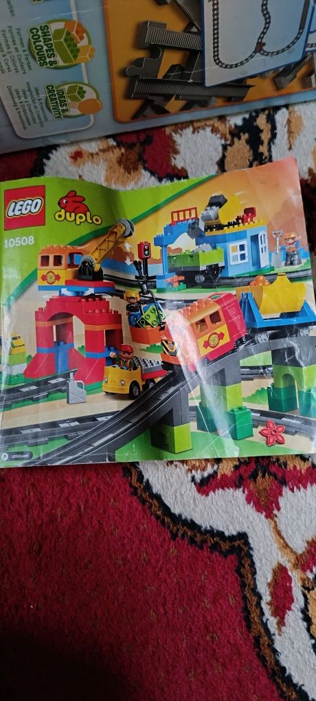Большая железная дорога Lego Duplo
