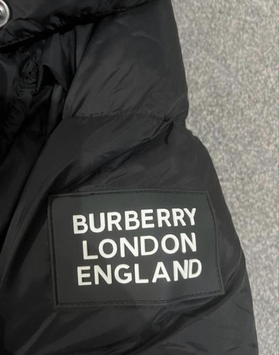 Пуховик Burberry тепла від бренда барбері/ барбери/ Куртка зимняя