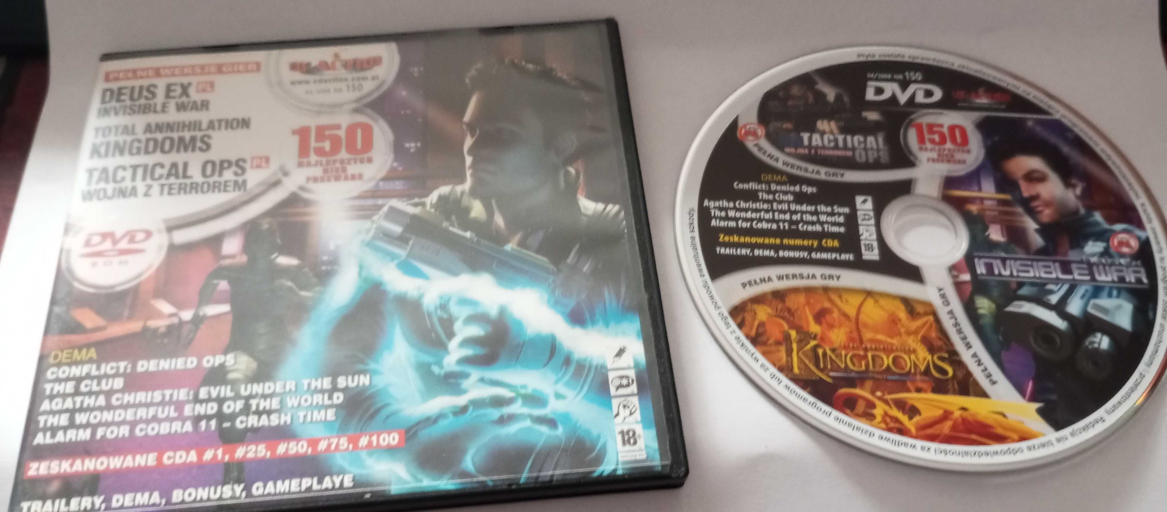 CD-Action 04/2008 #150 – Deus Ex IW PL, TA: Kingdoms, Tactical Ops PL
