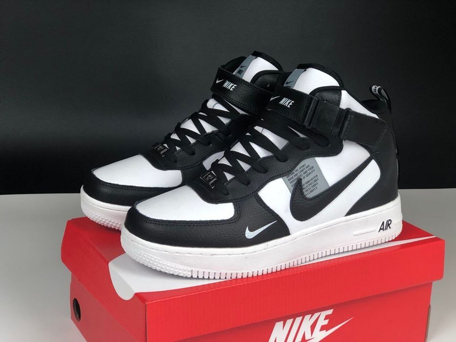 Зимові кросівки Nike Air Force з хутром кроссовки найк форсы