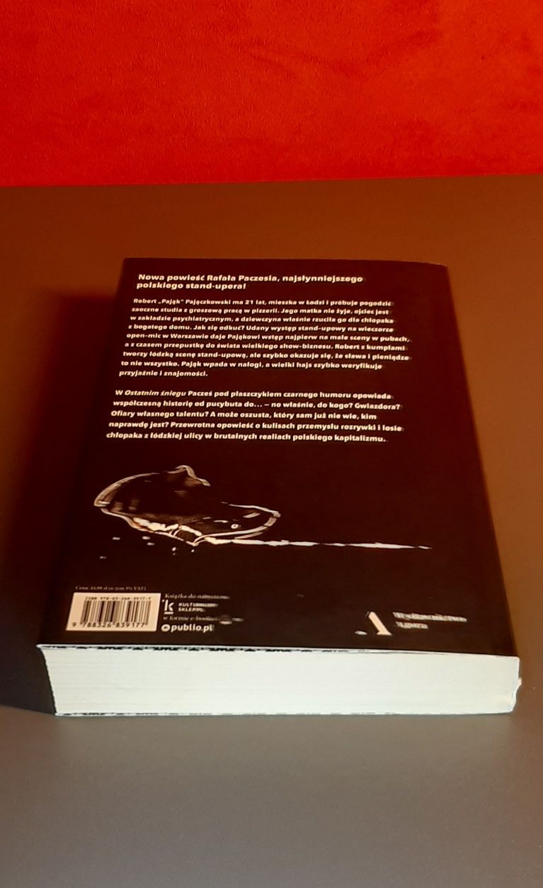 Ostatni śnieg z AUTOGRAFEM. Rafał Pacześ