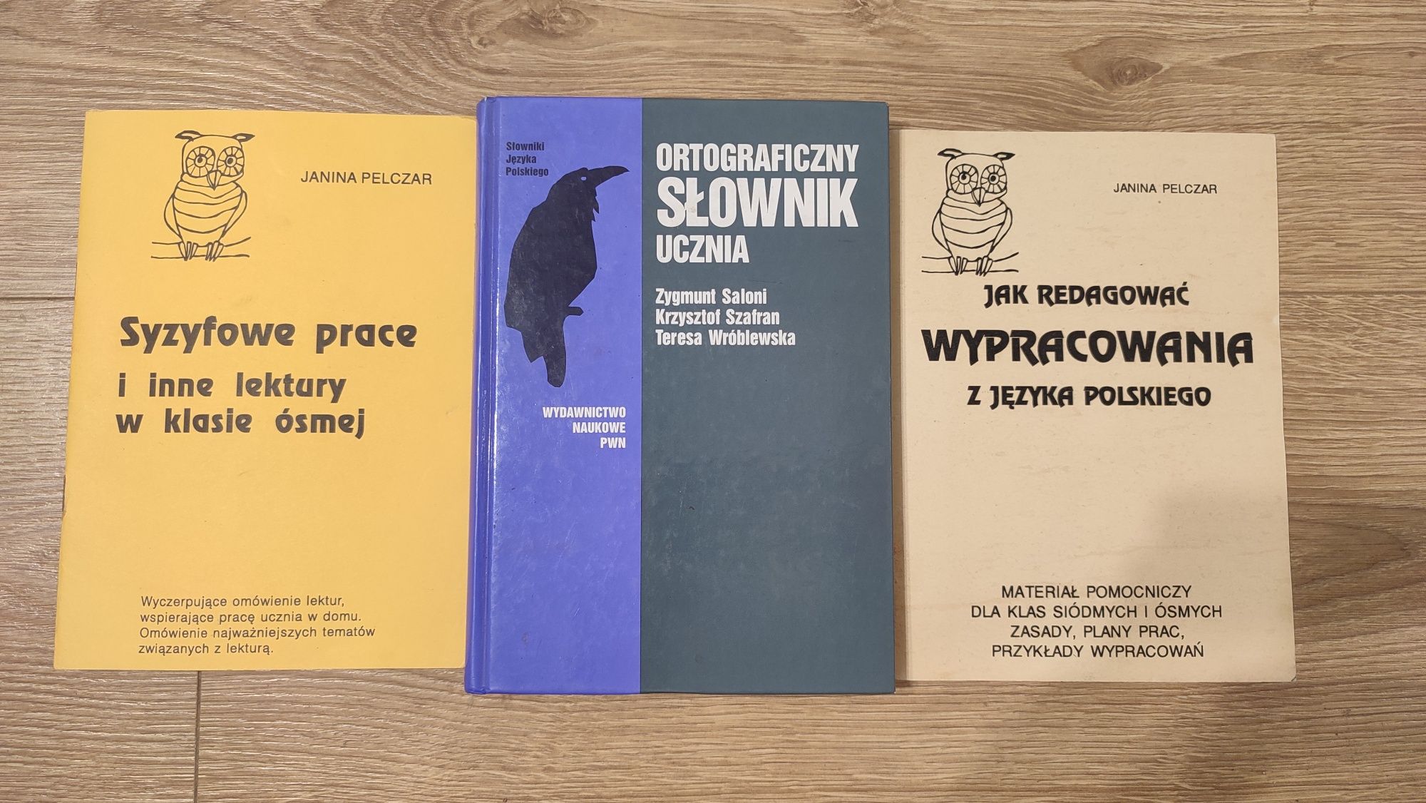 Klasa ósma Syzyfowe Prace, Wypracowania z Polskiego, Słownik ucznia