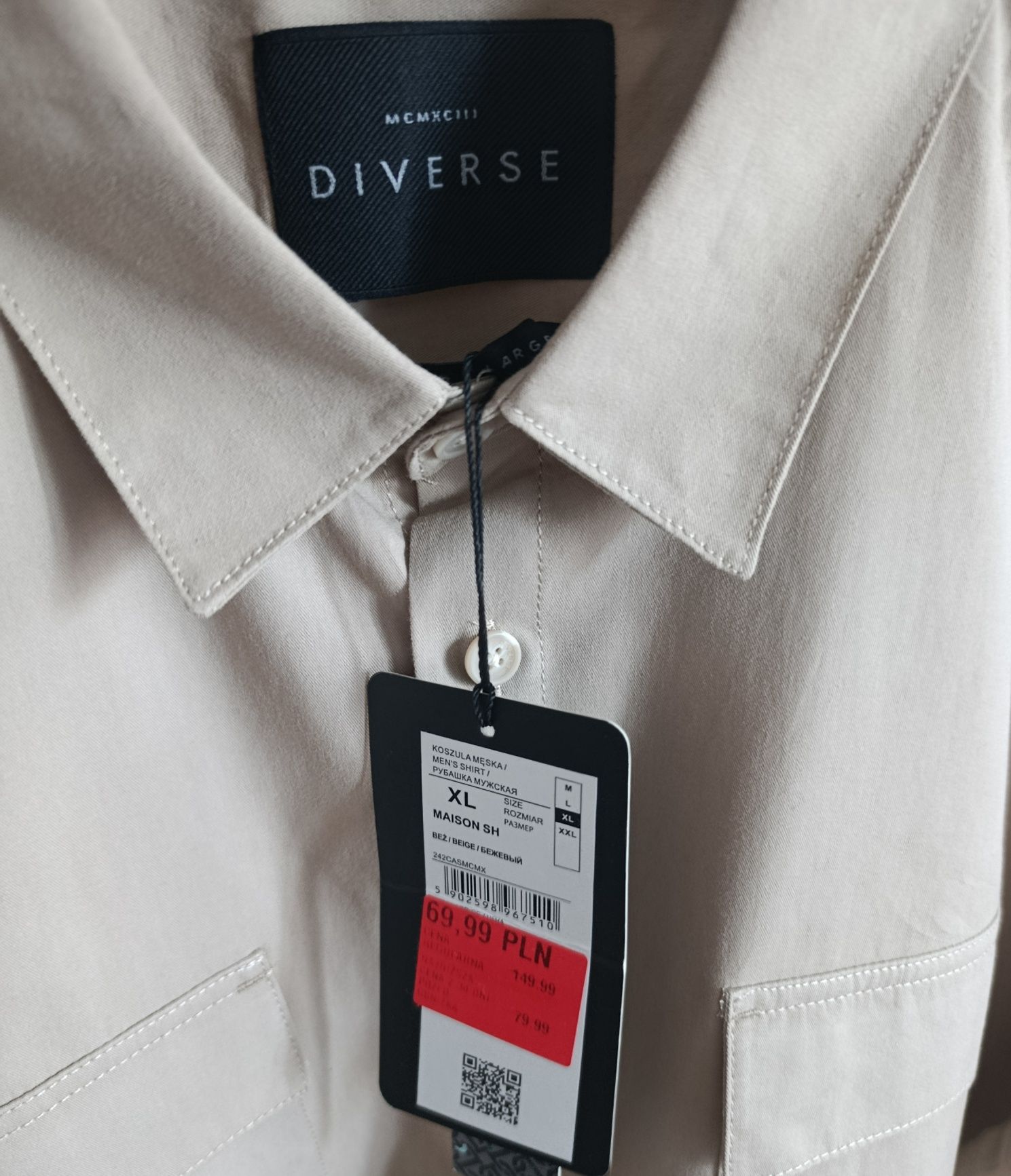 Koszula męska Diverse XL