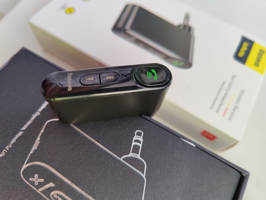 Аудіоадаптер Baseus BSBA-02 Bluetooth/AUX