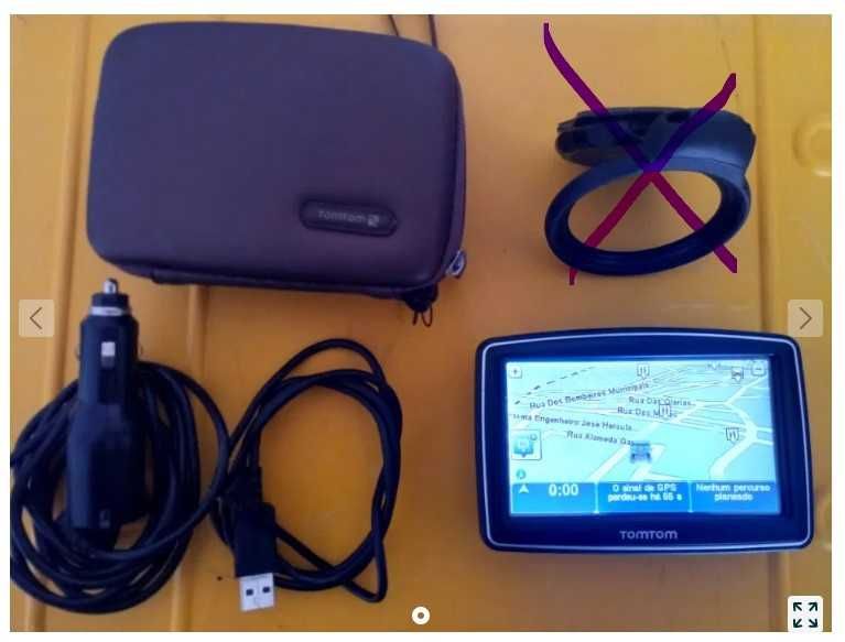 GPS Tomtom XL com bolsa