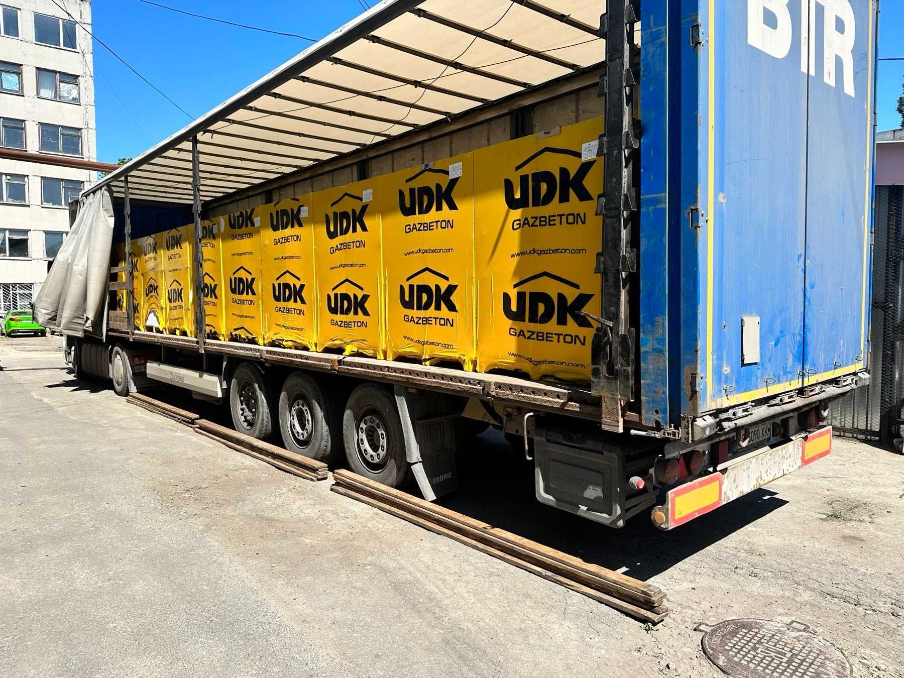 Газоблок, газобетон UDK поштучно. Доставка