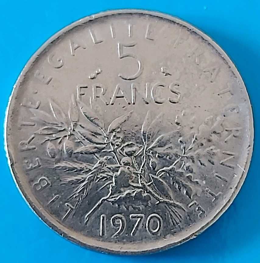 5 Francos de 1970, França