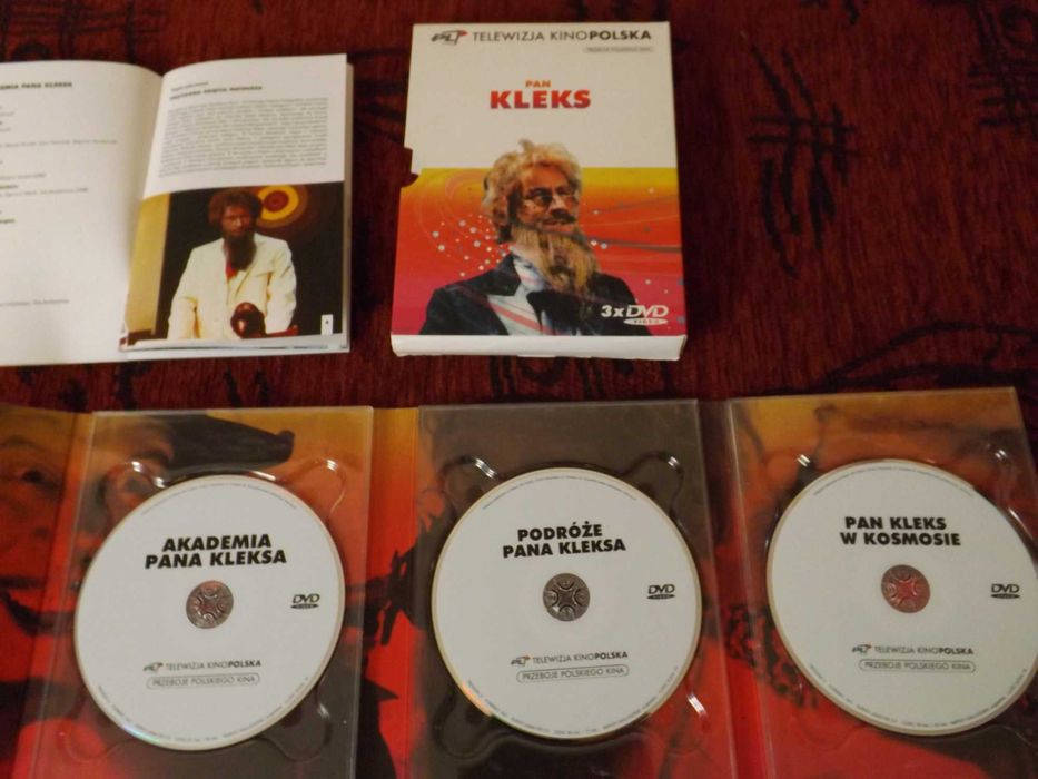 Pan Kleks, Akademia Pana kleksa, podróże dvd bajki film