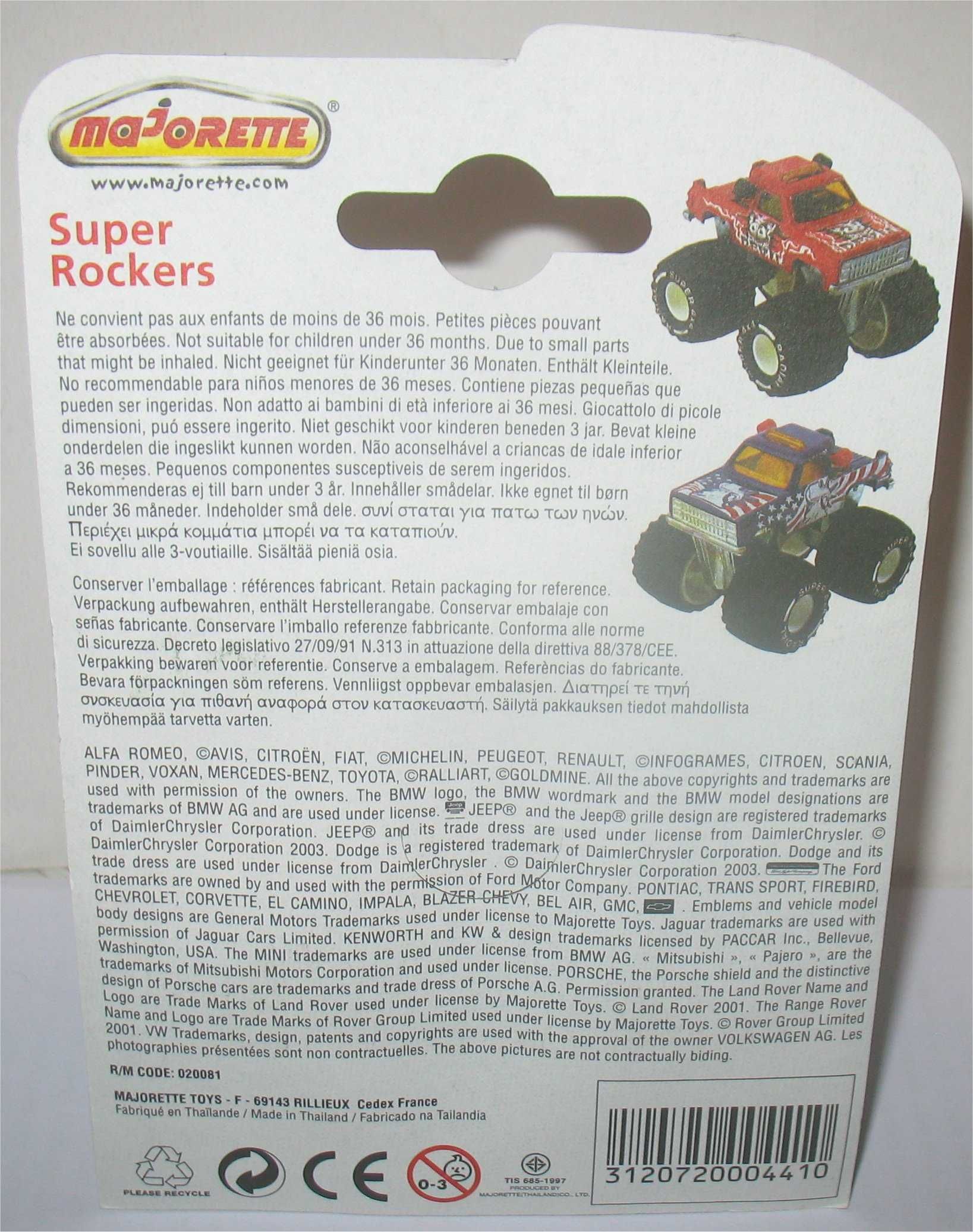 Majorette - Super Rockers - Blazer
